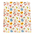 Jay Franco Official Warner Bros Gilmore Girls Super Plush Large Throw Blanket - 60x70 in, 60x90 in, Soft Fabric, Bedroom Bedding, Room Decor, Home Movie Night Cozy Setup, Stars Hollow Gift for Fans